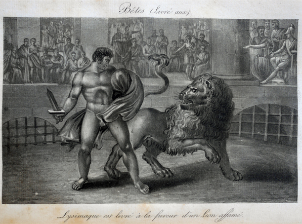 Gravure d'un bestiaire
