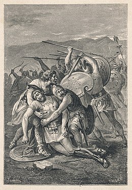 Tableau chute de Spartacus