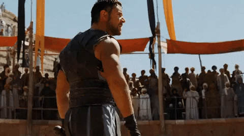 Gif Maximus, Gladiatore, R. Scott